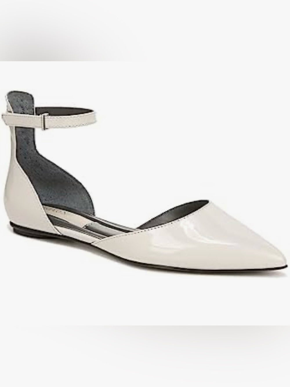 Franco Sarto Racer Flats Light Gray Size 8M – Worn Once